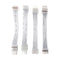 Light Solutions - Kabel til Philips Hue Gradient LightStrip - 5cm - 4 Stk - Hvid