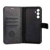 Samsung Galaxy A15 (5G) / A15 RadiCover Vegan Leather Flip Cover - 86 % strålebeskyttelse - Svart