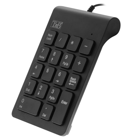 Kablet numerisk tastatur - T'NB - Svart