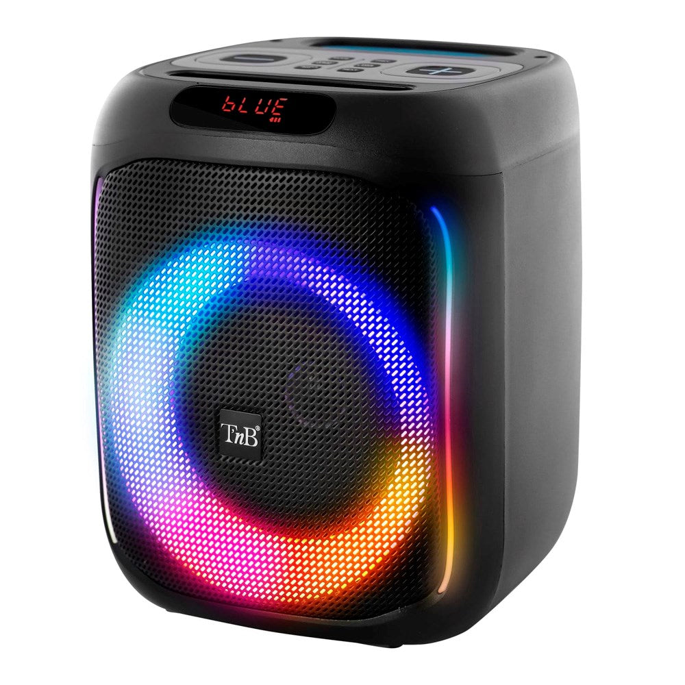 T'NB - Bluetooth Højtaler - LED & Mikrofon - 40W - Sort