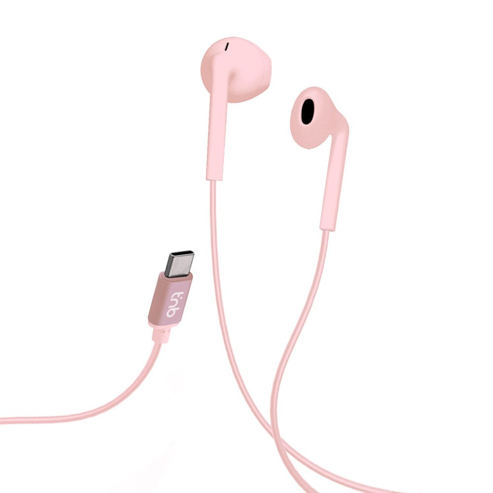 Øretelefoner - T'NB C-LYD - USB-C - Rosa