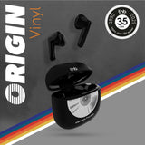T'NB ORIGIN Trådløse In-Ear Headset m. Opladningsetui - Vinyl Design
