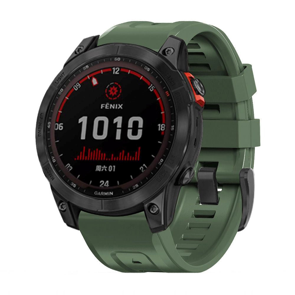Universal Garmin 26 mm QuickFit Tech-Protect Icon Band Strap - Mørkegrønn