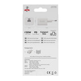 X2O Vægoplader m. 1x USB-A & 1x USB-C - 20W - Hvid