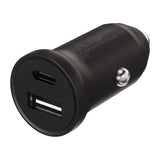 X2O Dobbelt Biloplader USB-A & USB-C / 30W - Sort
