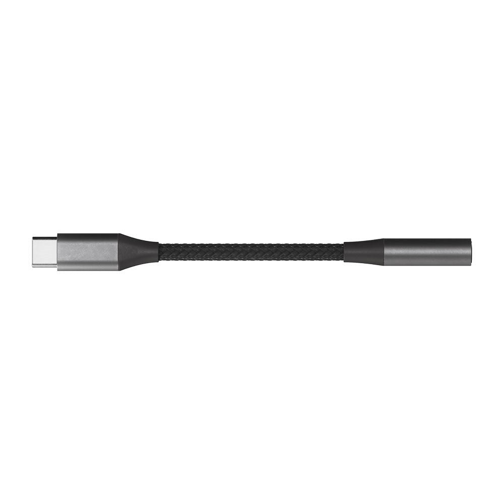 X2O Longlife USB-C til Minijack Lyd Adapter - 0.1m - Sort