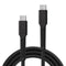 X2O Longlife USB-C til USB-C Kabel - 2m / 100W - Sort