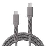 X2O Longlife USB-C til USB-C Kabel - 2m / 100W - Grå