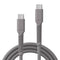 X2O Longlife USB-C til USB-C Kabel - 2m / 100W - Grå