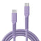 X2O Longlife USB-C til USB-C Kabel - 2m / 100W - Lilla