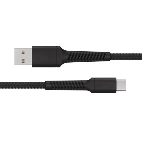 X2O Longlife USB-A til USB-C Kabel - 1m / 60W - Sort