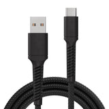X2O Longlife USB-A til USB-C Kabel - 2m / 60W - Sort