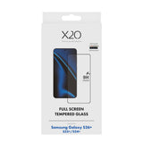 X2O Samsung Galaxy S26+ (Plus) 9H Hærdet Skærmbeskyttelsesglas - Full Fit - Gennemsigtig