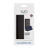 Samsung Galaxy S26+ (Plus) X2O Classic Wallet Flip Cover m. Kortholder & Ståfunktion - Sort