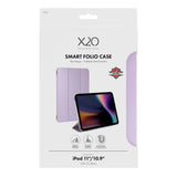 iPad 11" (2026 / 2025) / 10.9" (2024 / 2022) X2O Flipcover m. Ståfunktion - Lilla