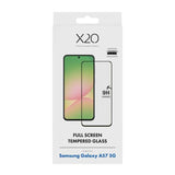 X2O Samsung Galaxy A57 9H Hærdet Skærmbeskyttelsesglas - Full Fit - Gennemsigtig