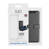 Samsung Galaxy A57 X2O Classic Wallet Flip Cover m. Kortholder & Ståfunktion - Sort