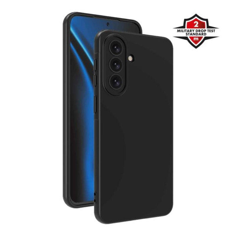 Samsung Galaxy A57 X2O Color Soft Bagside Cover - Sort