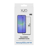 X2O Samsung Galaxy A37 9H Hærdet Skærmbeskyttelsesglas - Full Fit - Gennemsigtig