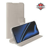 Samsung Galaxy A37 X2O Classic Wallet Flip Cover m. Kortholder & Ståfunktion - Beige