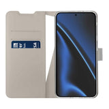 Samsung Galaxy A37 X2O Classic Wallet Flip Cover m. Kortholder & Ståfunktion - Beige