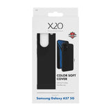 Samsung Galaxy A37 X2O Color Soft Bagside Cover - Sort