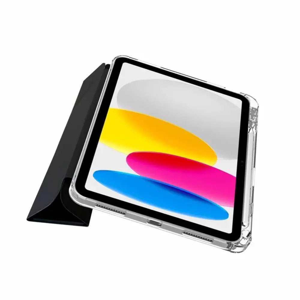 iPad 11" (2026 / 2025) / 10.9" (2024 / 2022) X2O Origami Folio Flipcover m. Ståfunktion - Sort