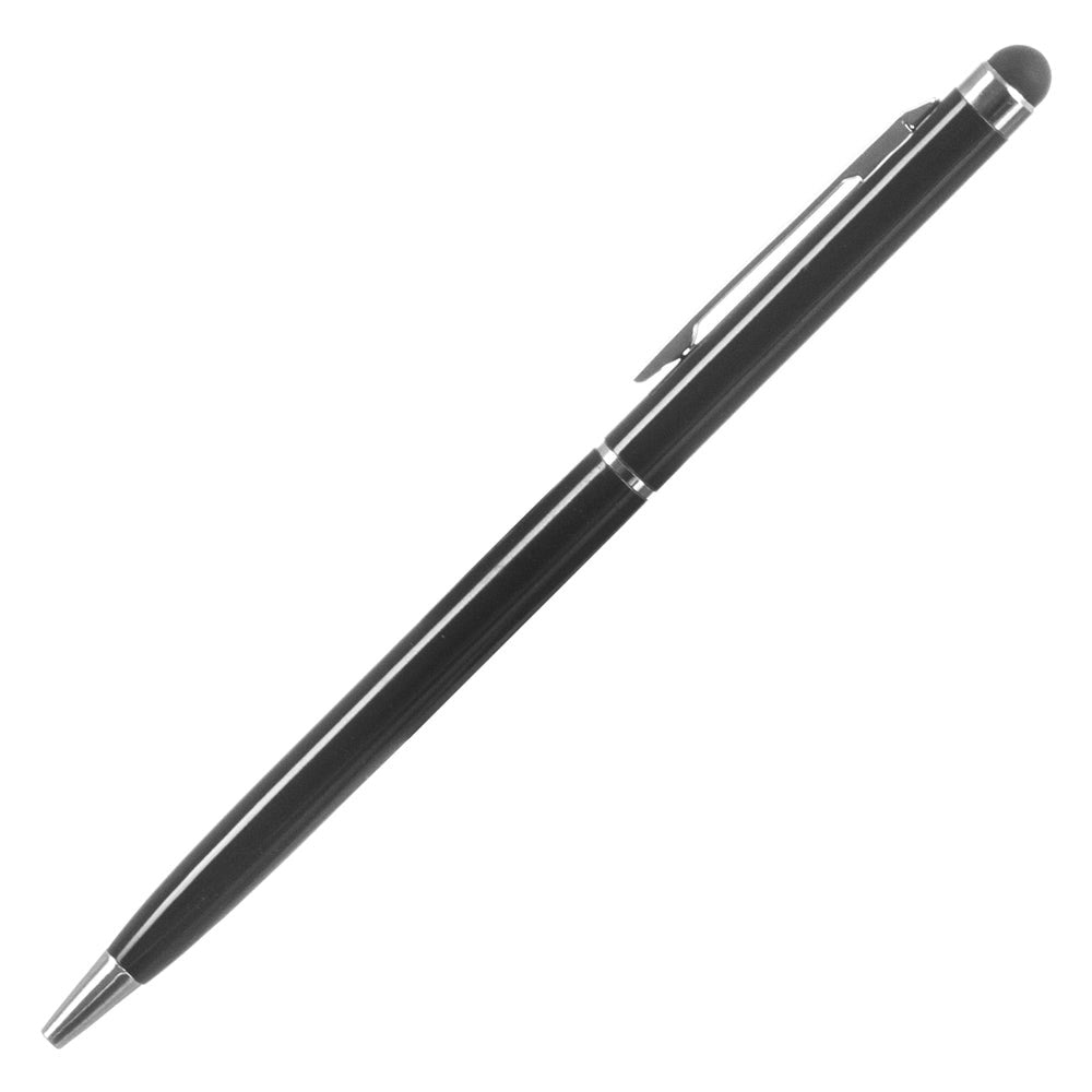 Hurtel Stylus Touch Pen m. Kulepenn - Svart