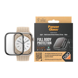 PanzerGlass Apple Watch 9/8/7 (45 mm) Full Body D3O Bio Protection Cover m. Innebygd skjermbeskytter - Svart