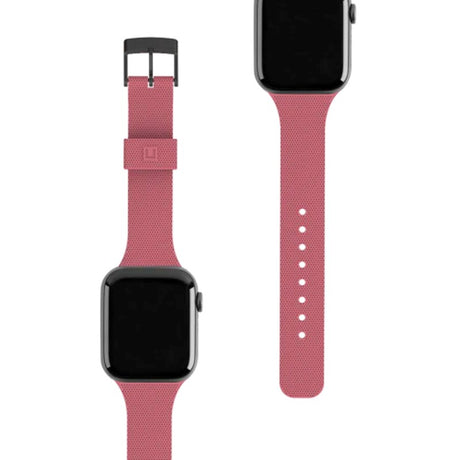 Apple Watch (42/44/SE/45/46/49 mm) UAG [U] Aurora Silikonklokkerem - Dusty Rose