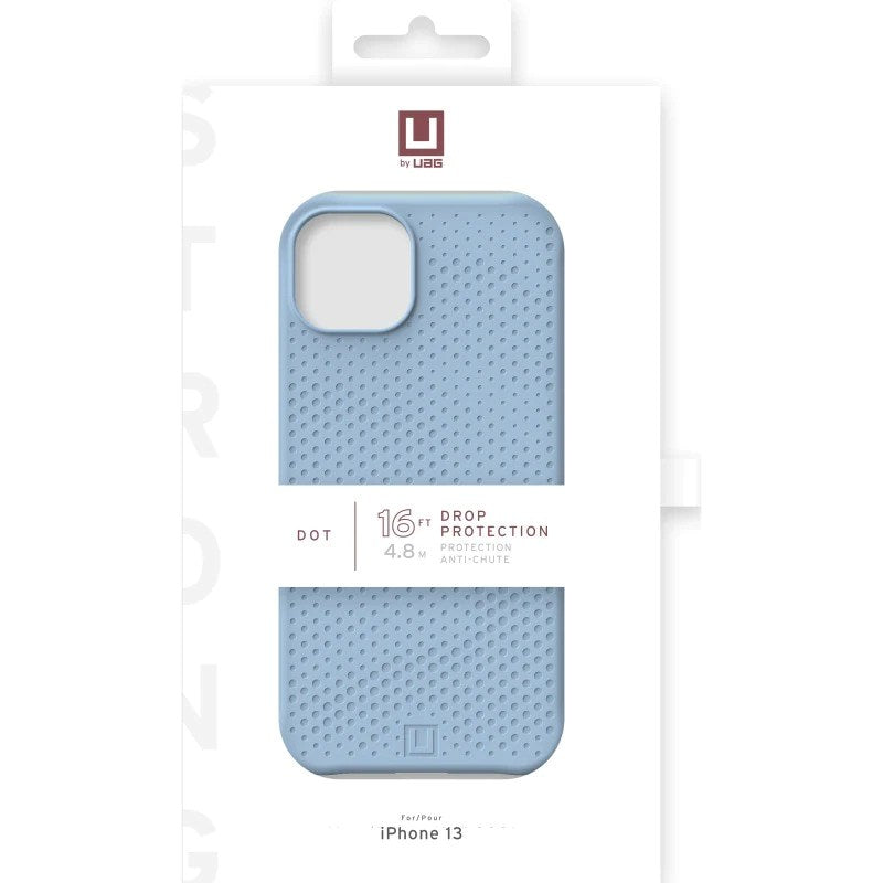 UAG [U] Dot Series iPhone 13 Silikon Artisan-deksel - Cerulean