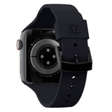 Apple Watch (42/44/SE/45/46/49mm) UAG [U] Aurora Silikone Urrem - Black