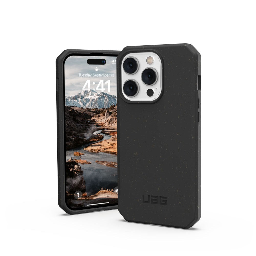 iPhone 14 Pro UAG Outback biologisk nedbrytbart deksel - svart