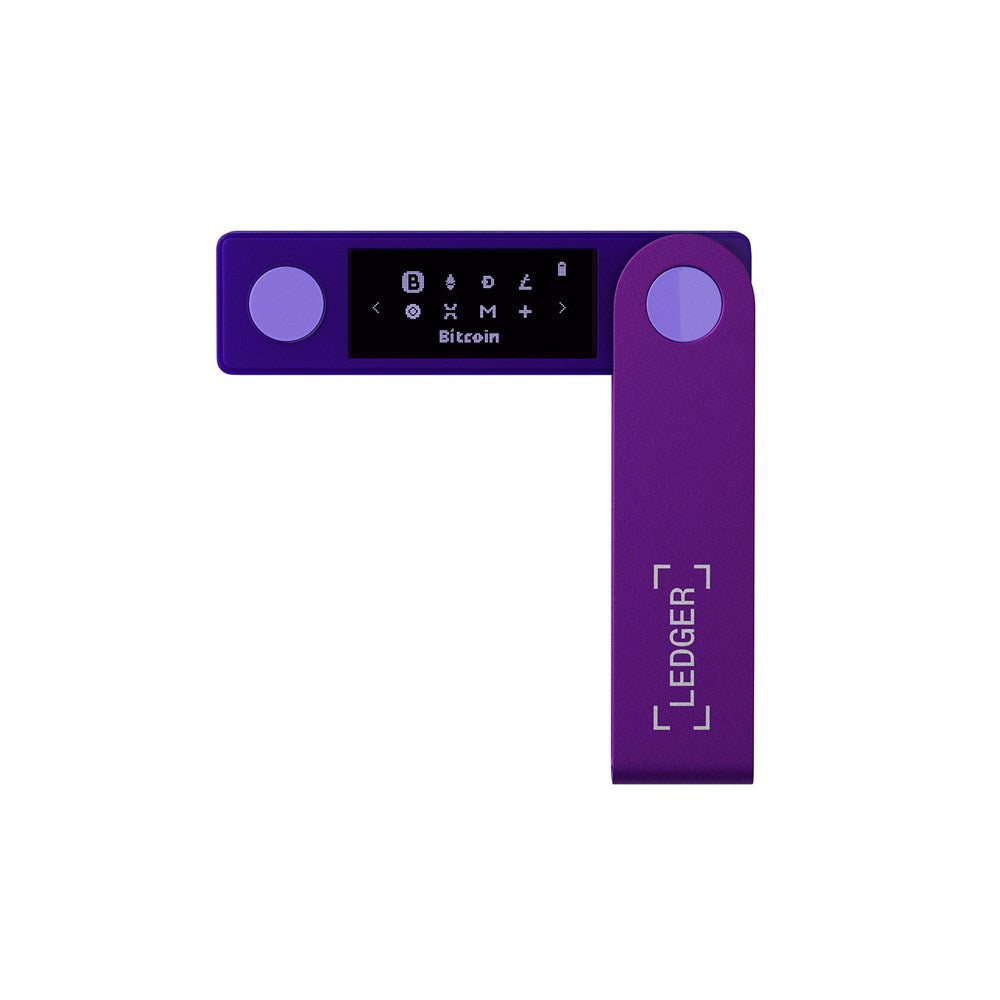 Ledger Nano X Crypto Hardware Wallet - Bluetooth - Amethyst Purple