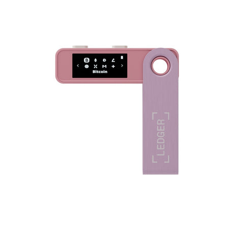 Ledger Nano S Plus Crypto Wallet - Pastel Pink
