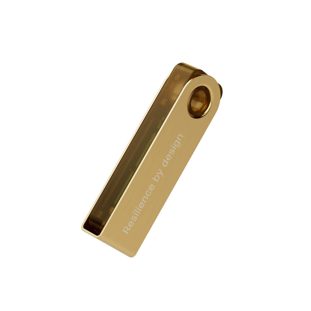 Ledger Nano S Plus Crypto Wallet - Gold