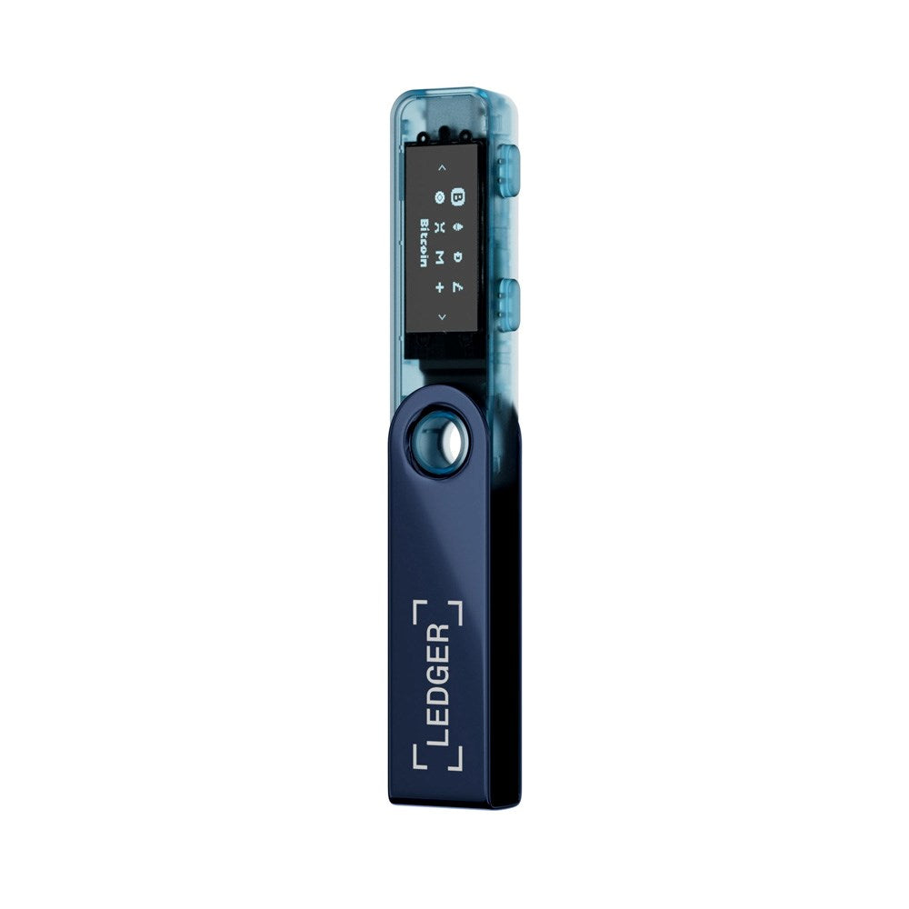 Ledger Nano S Plus Crypto Wallet - Neptune Blue