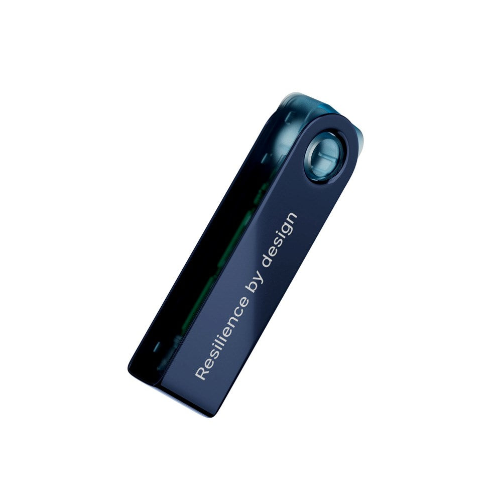 Ledger Nano S Plus Crypto Wallet - Neptune Blue