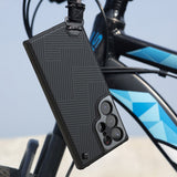 NILLKIN Samsung Galaxy S23 Ultra Silikone Cover m. Grip - Blå