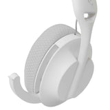 White Shark On-Ear Trådløst Gaming Headset m. Mikrofon - Hvid / Grå
