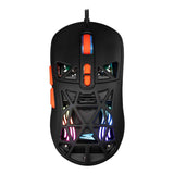 Baracuda SEAL 7D / 12800 DPI Gaming Mus - Sort