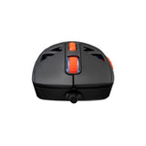 Baracuda SEAL 7D / 12800 DPI Gaming Mus - Sort