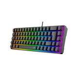White Shark RONIN Kablet Gaming Tastatur - RGB Lys - Nordisk Layout - Sort