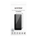 iPhone 12 Pro Max Essentials Hærdet Skærmglas - Gennemsigtig / Sort Kant