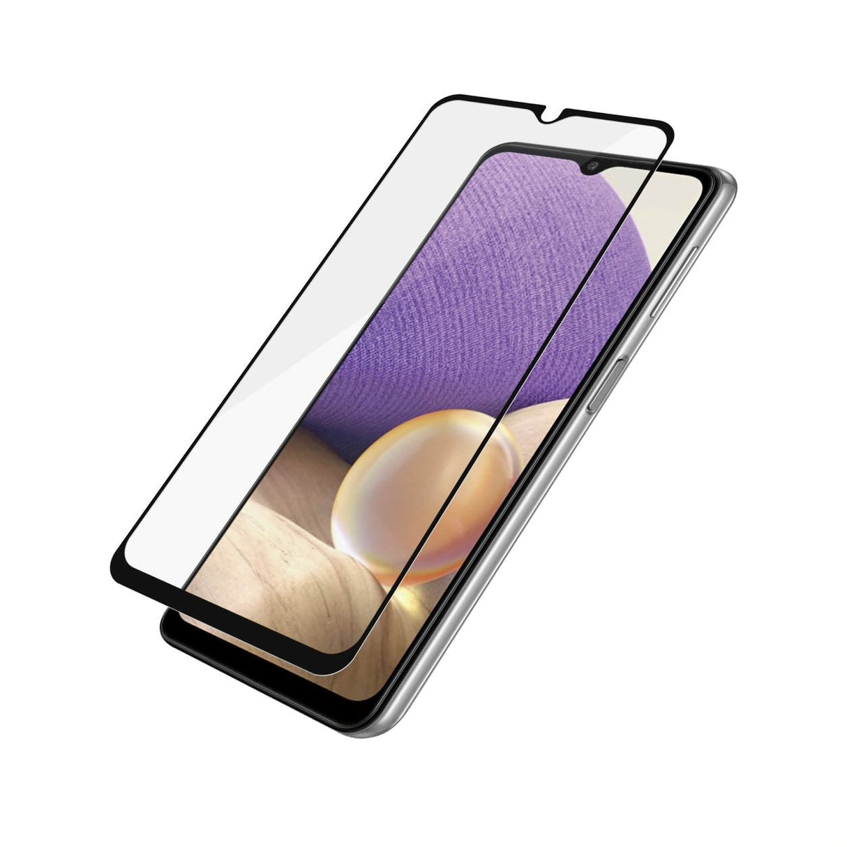Samsung Galaxy A13 (4G) / A23 PanzerGlass kant-til-kant herdet glass - boksvennlig - svart kant