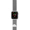 Apple Watch (38/40/SE/41/42 mm) Epico Milanese rustfri stålrem - sølv