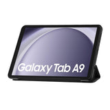 Samsung Galaxy Tab A9 Tech-Protect Smartcase-deksel Tri-fold - Svart