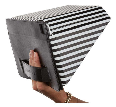 Universal Philbert Cover m. Solskjerm og integrert personvern for 9,7-11'' nettbrett - svart / hvit