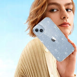Samsung Galaxy A54 (5G) Tech-Protect FlexAir Hybrid plastbakdeksel gjennomsiktig - gjennomsiktig glitter