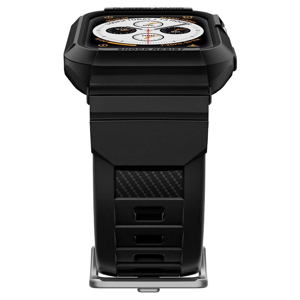 Apple Watch (40/SE/41mm) Spigen Rugged Armor Pro-deksel - svart